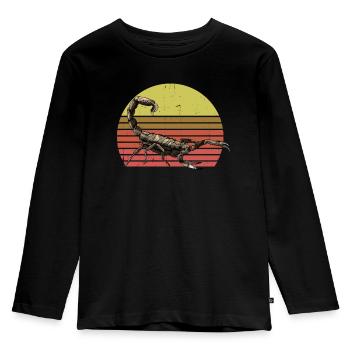 Scorpion - T-shirt manches longues Premium Enfant - noir - Devant - AI Model Kid Male (0cm)