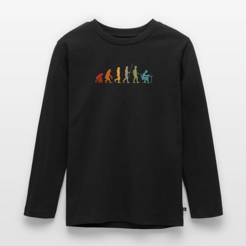Programmation informatique programmeur évolution T-shirt manches longues Premium Enfant