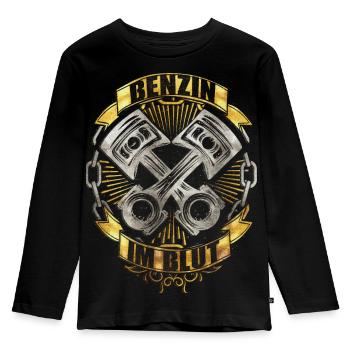 Screwdriver - hobbyist - car mechanic - tuning - Kids' Premium Longsleeve Shirt - black - Front - AI Model Kid Male (0cm)