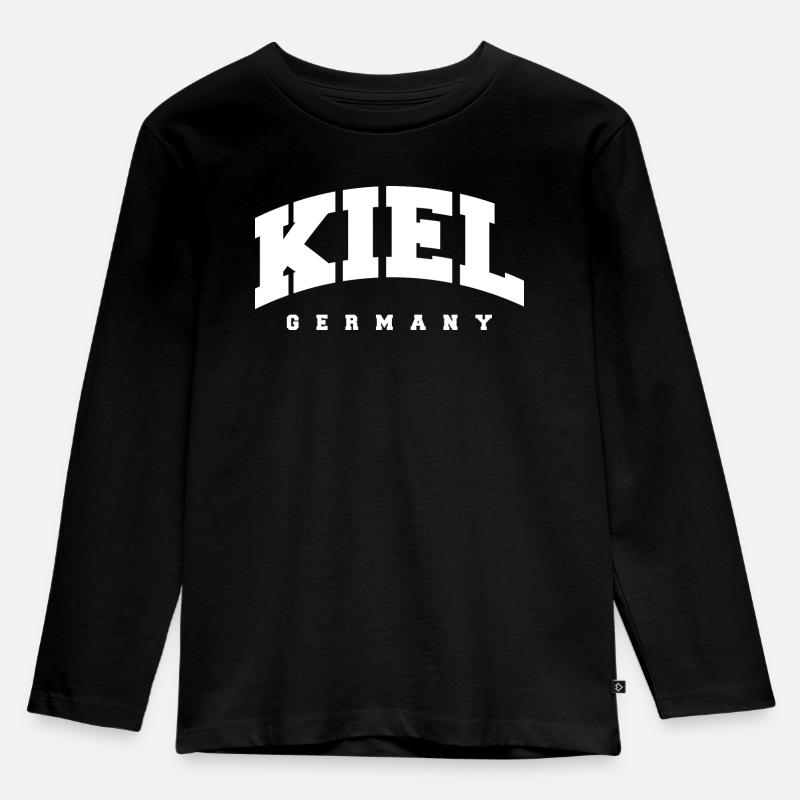 Quille - T-shirt manches longues Premium Enfant - noir