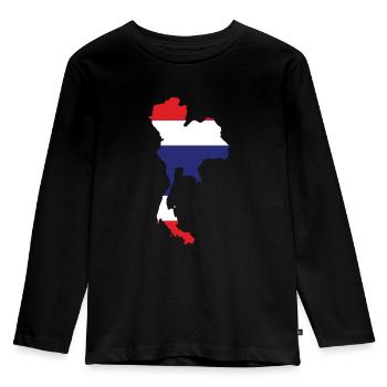 Thaïlande - T-shirt manches longues Premium Enfant - noir - Devant - AI Model Kid Male (0cm)
