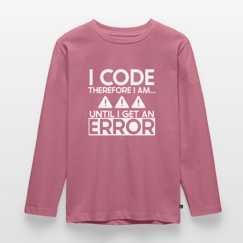 Software Developer, Computer Engineer, Nerd Kids' Premium Longsleeve Shirt