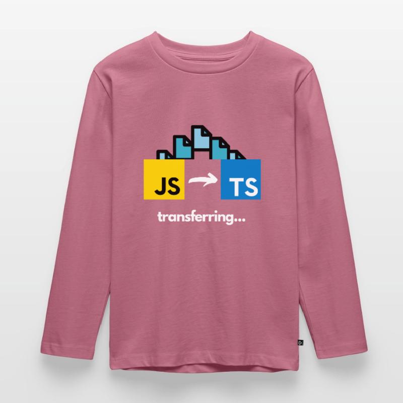 Transferring from Javascript to Typescript Kids' Premium Longsleeve Shirt