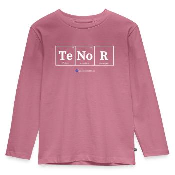 Ténor (tissus foncés) - T-shirt manches longues Premium Enfant - mauve - Devant - AI Model Kid Female (0cm)