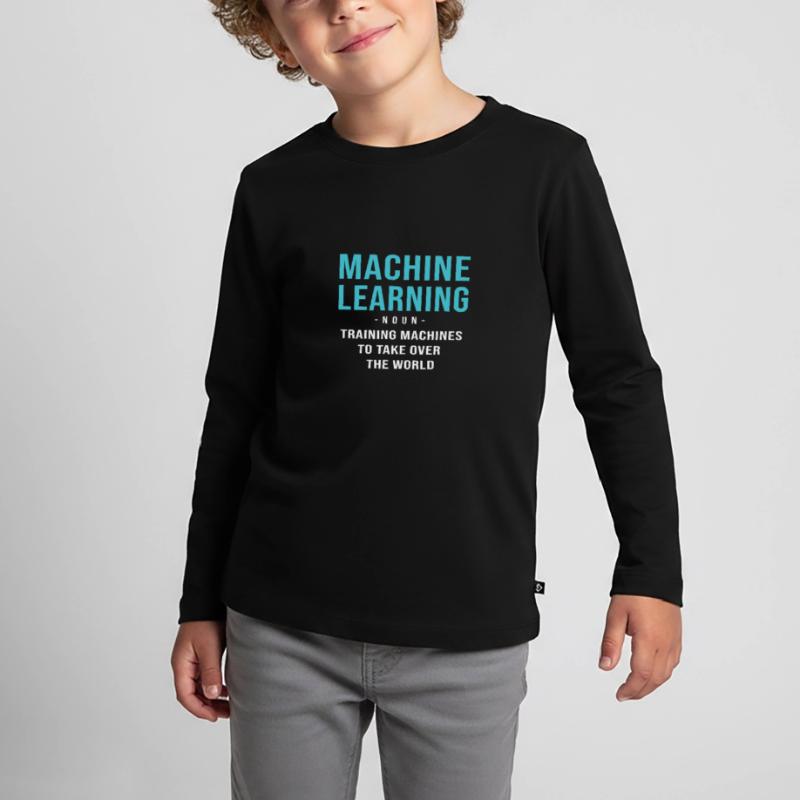Codeur programmeur GPT T-shirt manches longues Premium Enfant