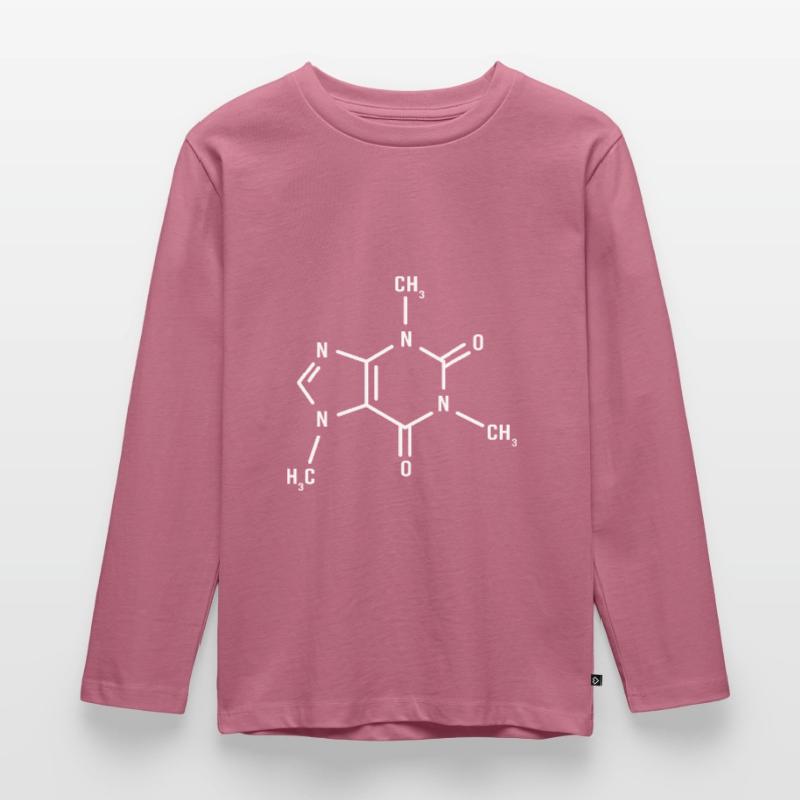 Chemistry Science Physics Laboratory Structural Formula Kids' Premium Longsleeve Shirt