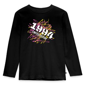 1994 Limited Edition - Kids' Premium Longsleeve Shirt - black - Front - AI Model Kid Male (0cm)