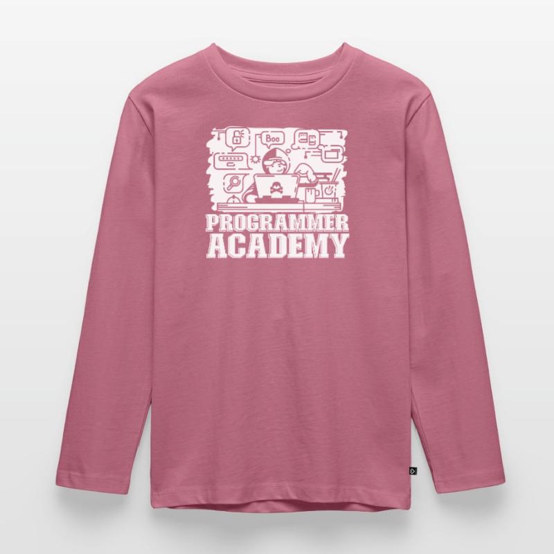 Programmierer Coder Software Entwickler Kinder Premium Bio Langarmshirt