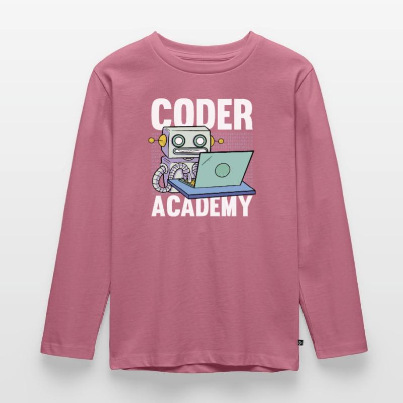 Programmierer Coder Software Entwickler Kinder Premium Bio Langarmshirt