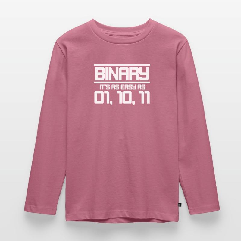 Binary code Kids' Premium Longsleeve Shirt