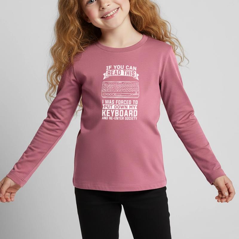 Programmierer Coder Software Entwickler Kinder Premium Bio Langarmshirt