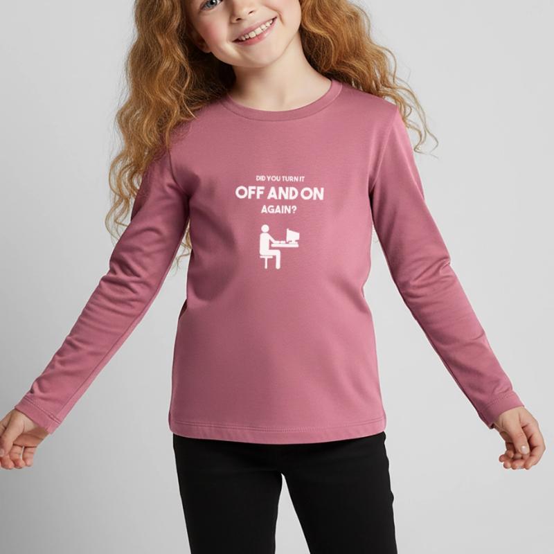 Programmeur grappig zeggen Java-programma Kinderen Premium Bio shirt met lange mouwen