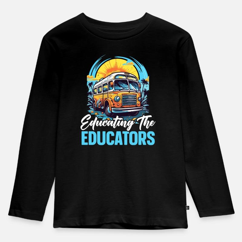 Administrateur de l’école Principal Admin Squad - T-shirt manches longues Premium Enfant - noir