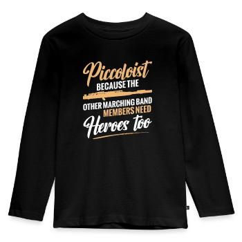 Piccolo, because the other members of the - Kids' Premium Longsleeve Shirt - black - Front - AI Model Kid Male (0cm)