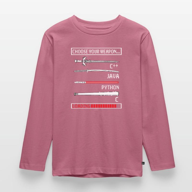 Programmers Gift Java C Programming Kids' Premium Longsleeve Shirt