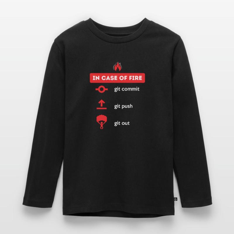 Programmierer Spruch - Informatik Code Kinder Premium Bio Langarmshirt