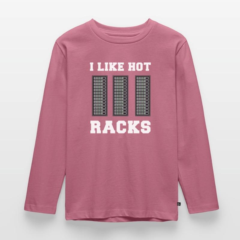 IT Netzwerk Programmierer Computer Informatiker Kinder Premium Bio Langarmshirt
