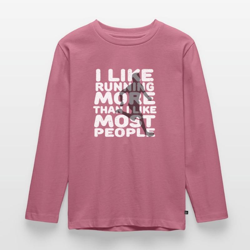 jogging jogger course course marathon en cours d'exécution T-shirt manches longues Premium Enfant