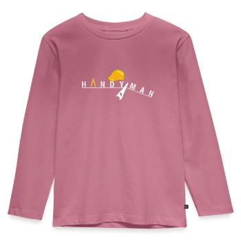 Bricolage bricoleur - T-shirt manches longues Premium Enfant - mauve - Devant - AI Model Kid Female (0cm)