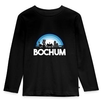 Bochum Bochum Ruhrpott Ruhr Area Ruhrstadt - Kids' Premium Longsleeve Shirt - black - Front - AI Model Kid Male (0cm)