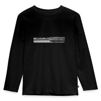 MENORCA - Ciutadella Lighthouse - Kids' Premium Longsleeve Shirt - black - Front - AI Model Kid Male (0cm)