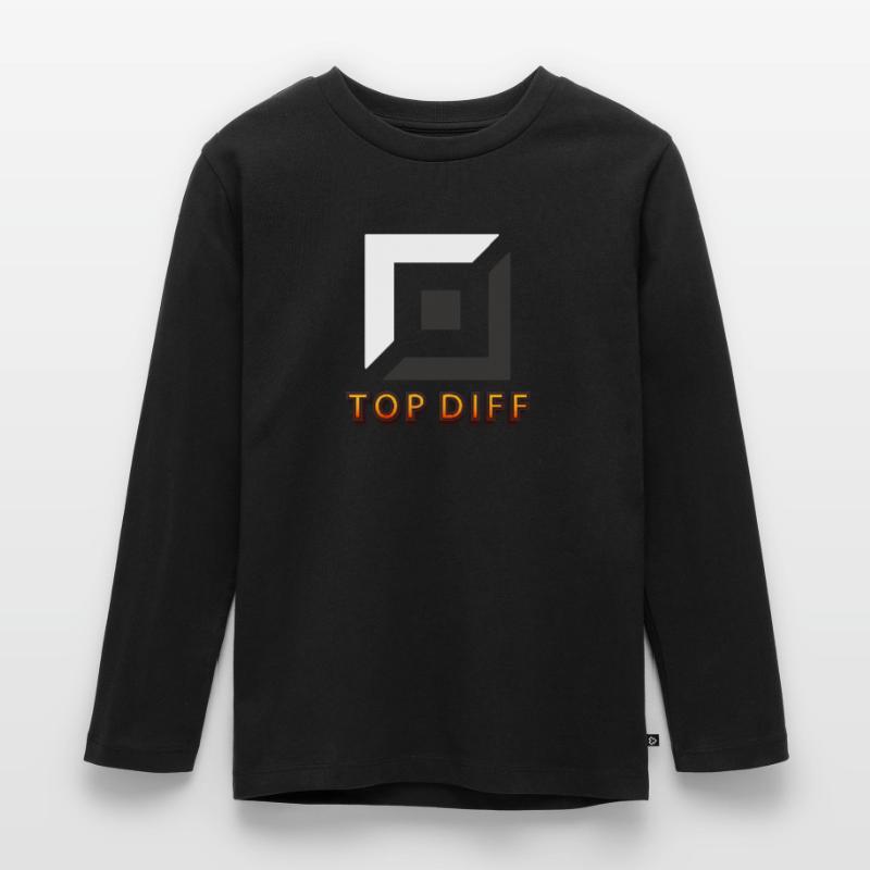 top diff Tilter tilted gaming Kinder Premium Bio Langarmshirt