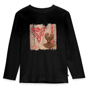 Celtes 8 - T-shirt manches longues Premium Enfant - noir - Devant - AI Model Kid Male (0cm)