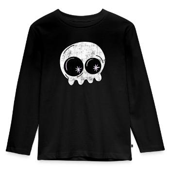 Little ghost Halloween - Kids' Premium Longsleeve Shirt - black - Front - AI Model Kid Male (0cm)