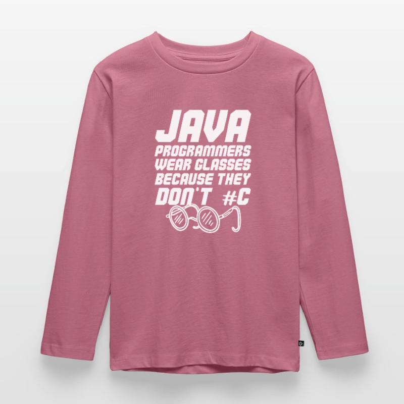 Cool Java programmer Kids' Premium Longsleeve Shirt