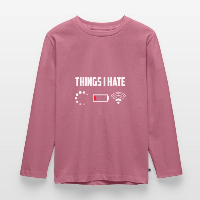Things I Hate Programmer Coder Coding Developer So Kinder Premium Bio Langarmshirt