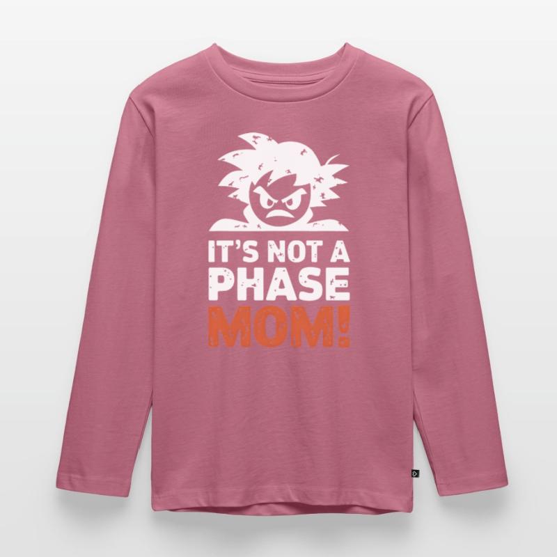 It's not a phase mom! Emo Goth Alternative Kinder Premium Bio Langarmshirt