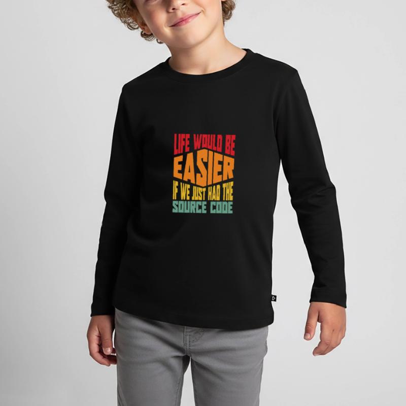 Programmer Coder Software Developer Kids' Premium Longsleeve Shirt