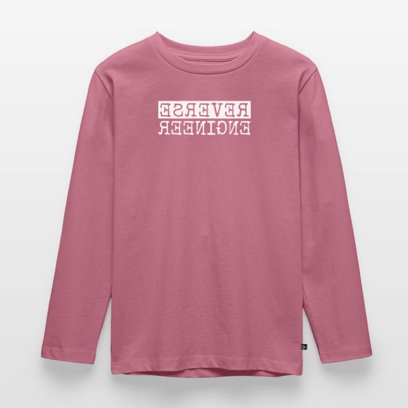 Reverse Engineer Software Engineer Developer Kids' Premium Longsleeve Shirt