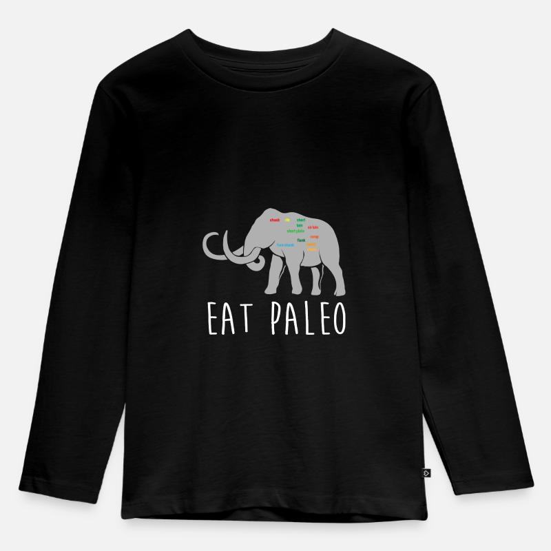 Mammut - Kinder Premium Bio Langarmshirt - Schwarz