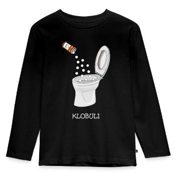 Globuli, Klobuli, Homeopathic Medicine Esotherics - Kids' Premium Longsleeve Shirt - black - Front - AI Model Kid Male (0cm)