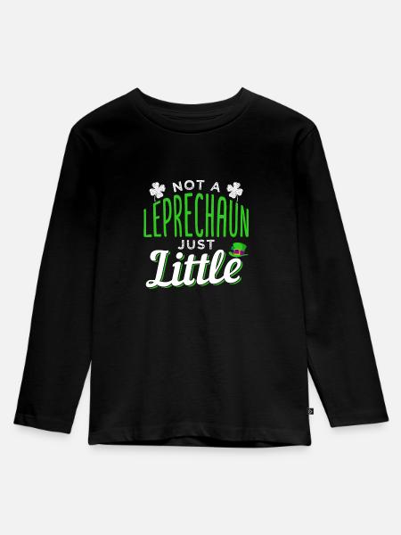 St Patrick's Day - Kids' Premium Longsleeve Shirt - black