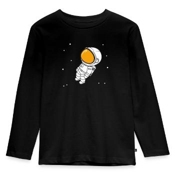 Cosmic Adventurer - Kids' Premium Longsleeve Shirt - black - Front - AI Model Kid Male (0cm)