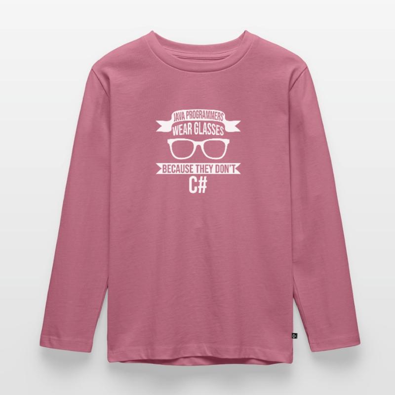 Java Programmierer Kinder Premium Bio Langarmshirt