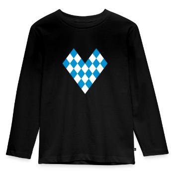 in Bayern Motiv - T-shirt manches longues Premium Enfant - noir - Devant - AI Model Kid Male (0cm)