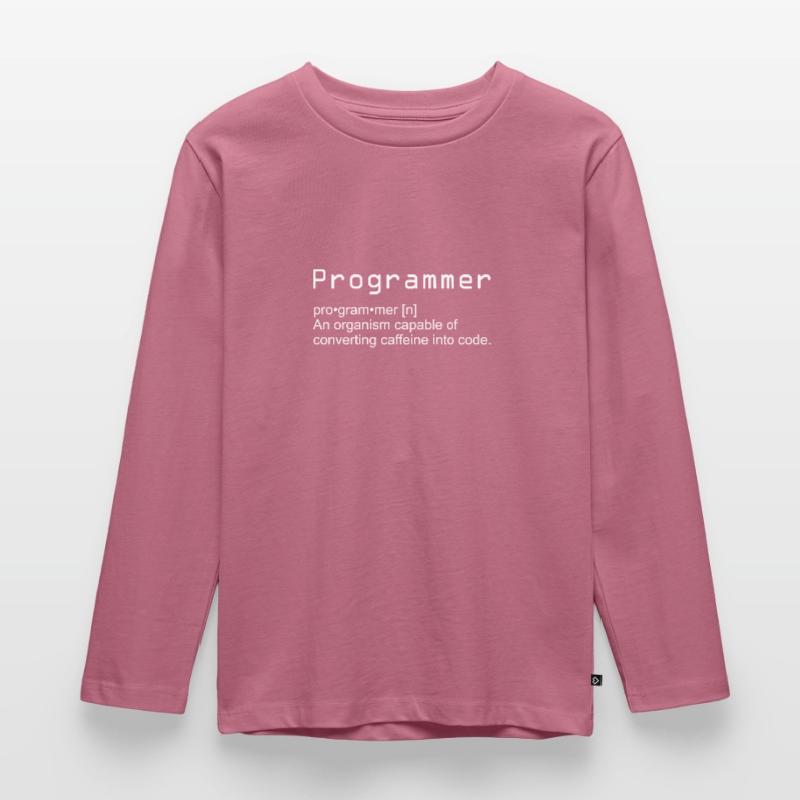 Programmers program nerd geek gift Kids' Premium Longsleeve Shirt
