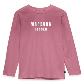 Marburg, Hesse - T-shirt manches longues Premium Enfant - mauve - Devant - AI Model Kid Female (0cm)