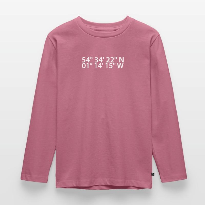 Middlesbrough Coordinates Kids' Premium Longsleeve Shirt