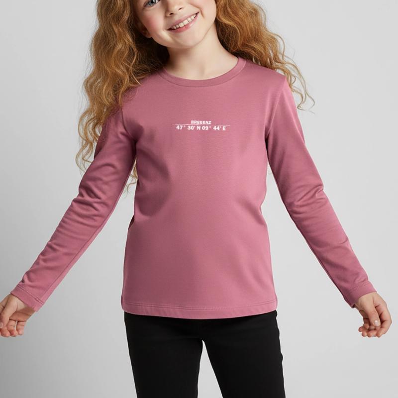 Bregenz coordinates Kids' Premium Longsleeve Shirt