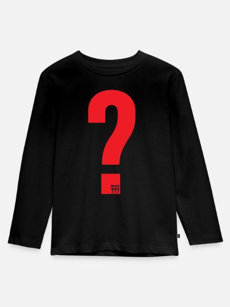 Die Drei ??? Kostüm Bob - Kinder Premium Bio Langarmshirt - Schwarz