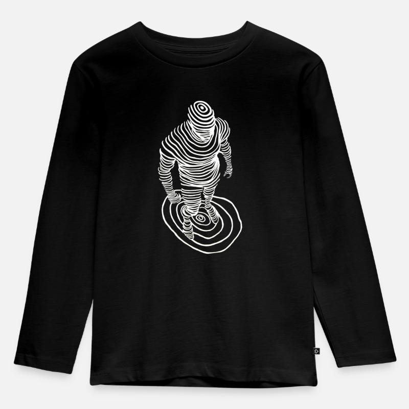 Prise de conscience - T-shirt manches longues Premium Enfant - noir
