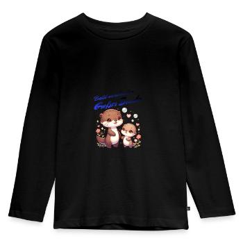 Soon-to-be Big Brother - Kids' Premium Longsleeve Shirt - black - Front - AI Model Kid Male (0cm)