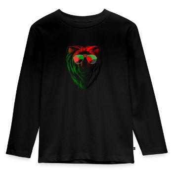 Martinique - Kids' Premium Longsleeve Shirt - black - Front - AI Model Kid Male (0cm)