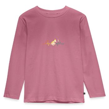 Cor de chœur - T-shirt manches longues Premium Enfant - mauve - Devant - AI Model Kid Female (0cm)
