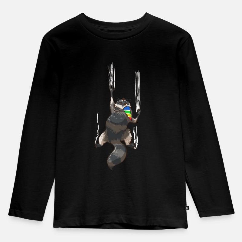 Lustiges Geburtstagsgeschenk für einen - Kinder Premium Bio Langarmshirt - Schwarz