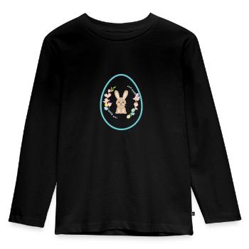 Bonne fête - T-shirt manches longues Premium Enfant - noir - Devant - AI Model Kid Male (0cm)